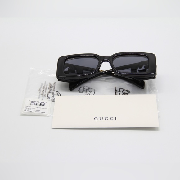 NEW GUCCI GG1325S 001 BLACK NEW COLLECTION SUNGLASSES GUCCI GG 1325S 001 - Picture 13 of 14